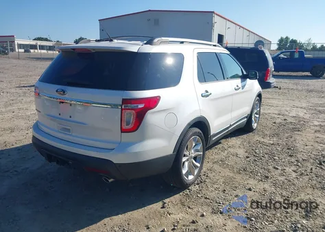 2011 Ford Explorer Limited из США, поврежденный, VIN 1FMHK7F84BGA13861